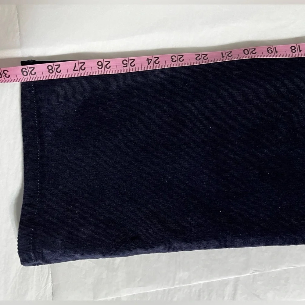 Gloria Vanderbilt blue corduroy. Size 14 petite. - Picture 6 of 7